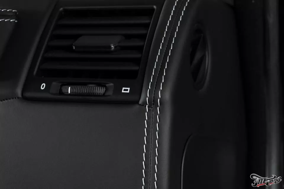 Mercedes G class. Полный пошив салона в стиле Designo. Окрас элементов кузова и дисков! Часть 2